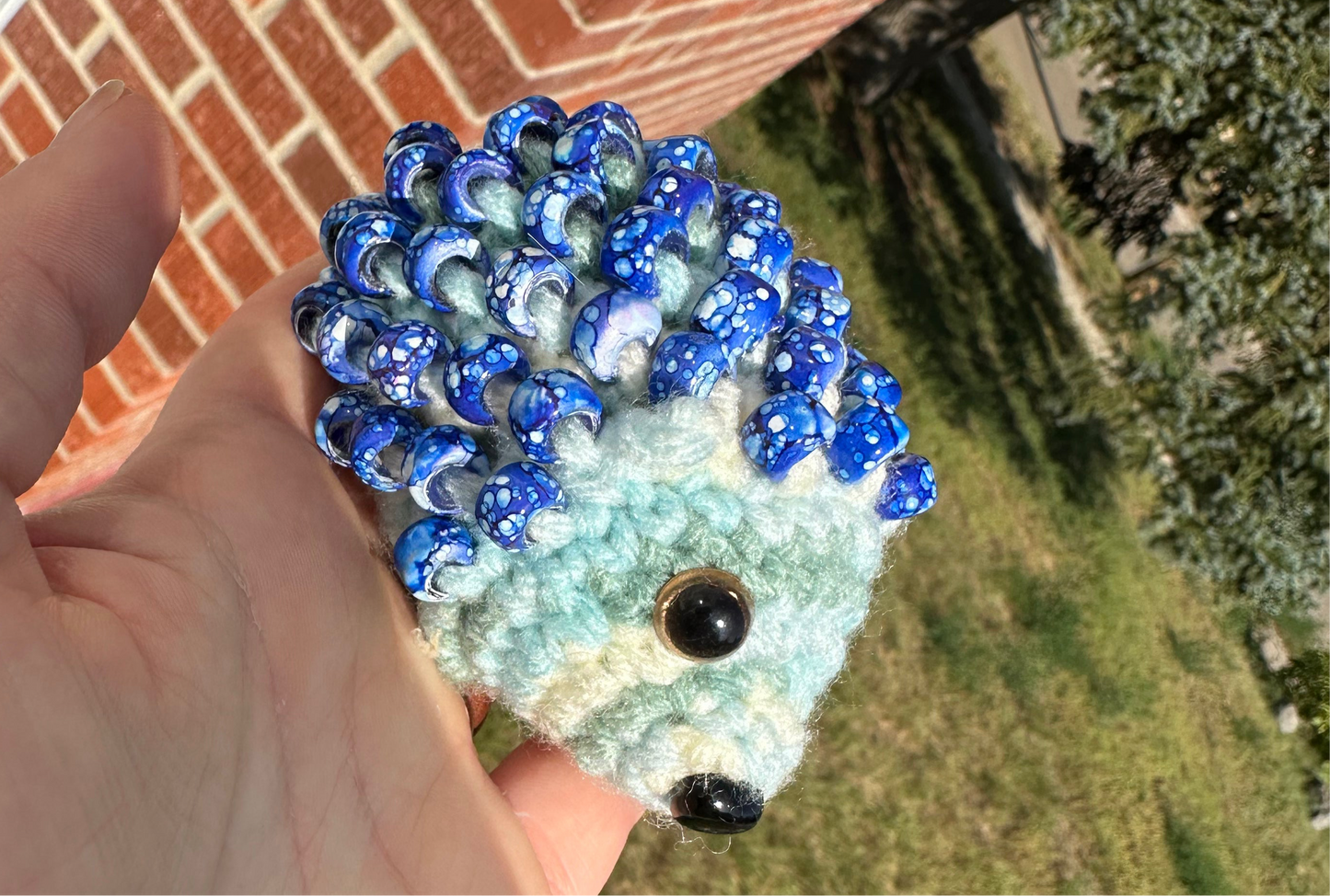Sky Blue Fidget Hedgehog