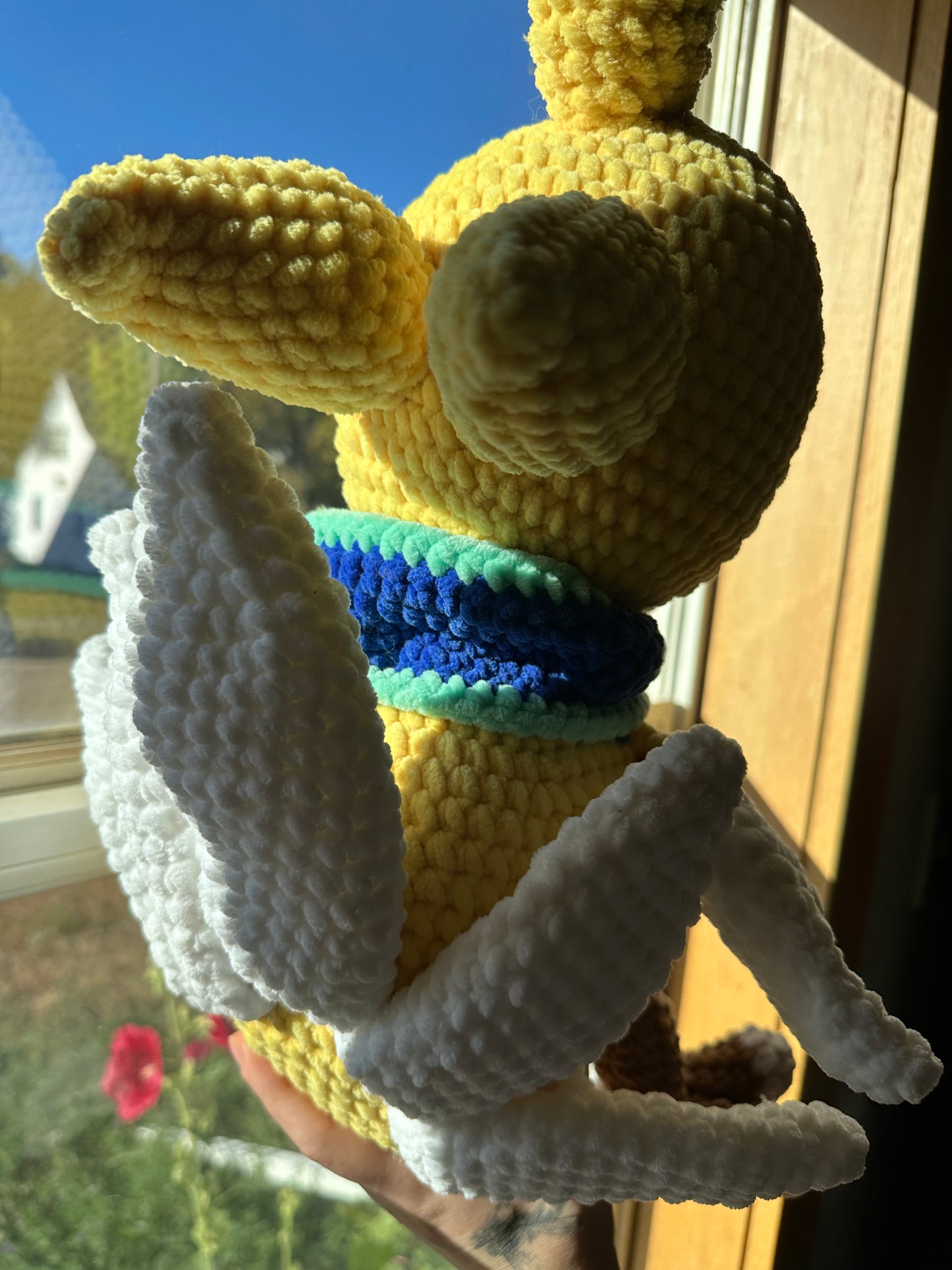 Giant Final Fantasy Chocobo with scarf