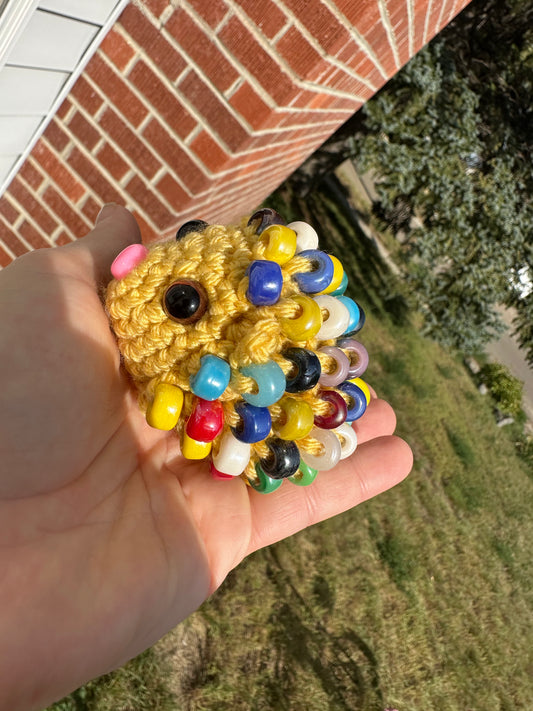 Electric Yellow Fidget Hedgehog