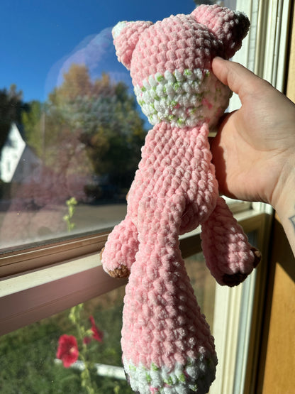 Pink Floral Fox